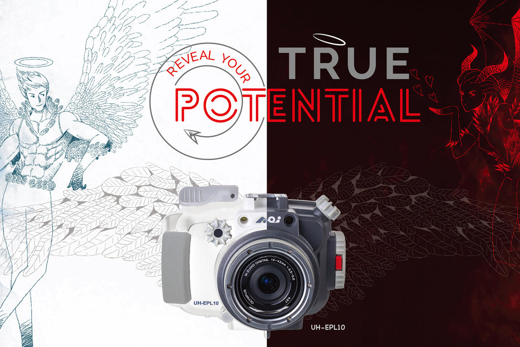 AOI UH-EPL10 Underwater Housing for Olympus PEN E-PL9 or E-PL10