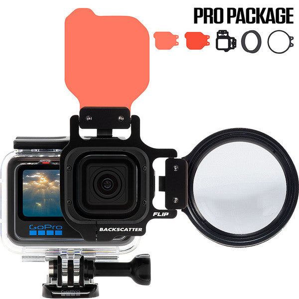 Backscatter FLIP13 Pro Package with 2 Filters & +15 MacroMate Mini Lens
