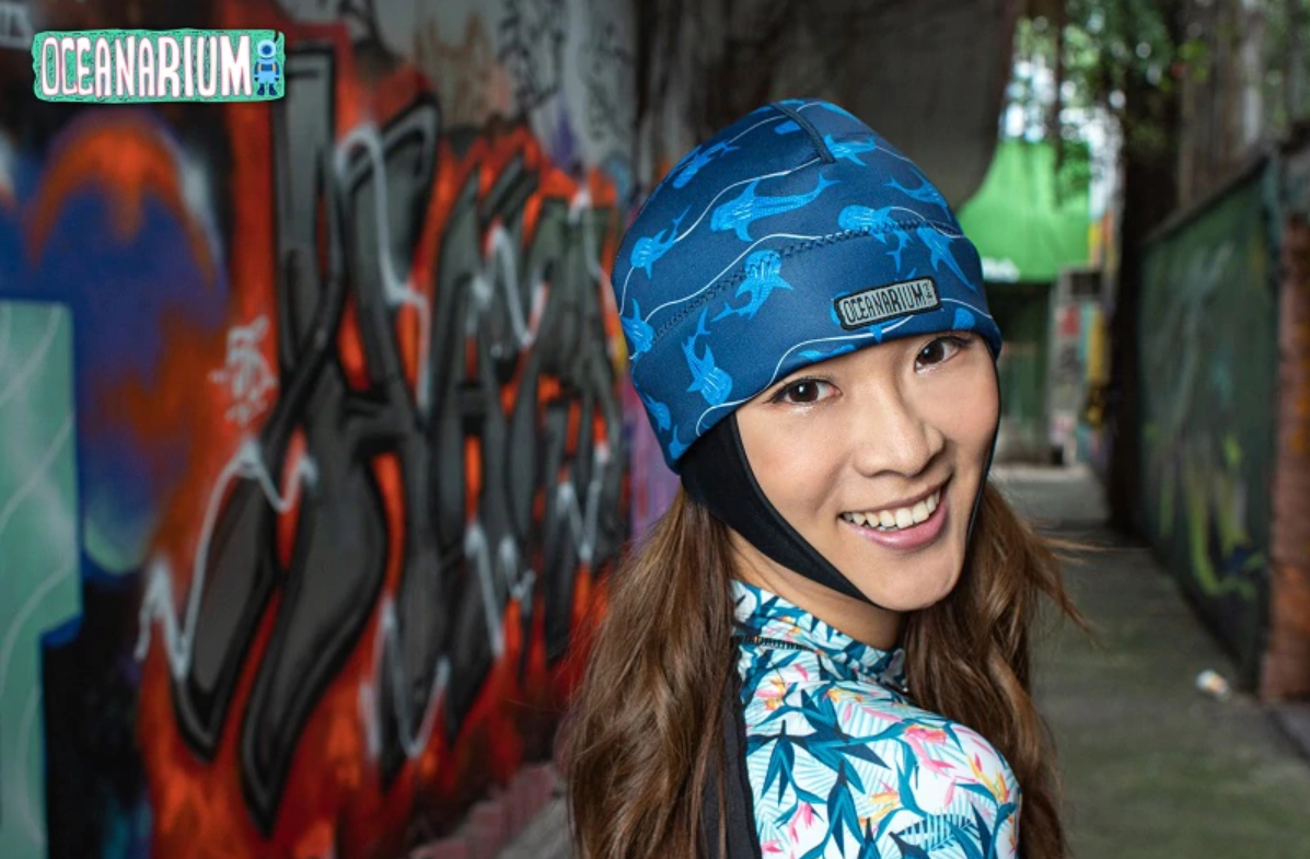 Oceanarium Neoprene Beanie Scuba Diving Hood