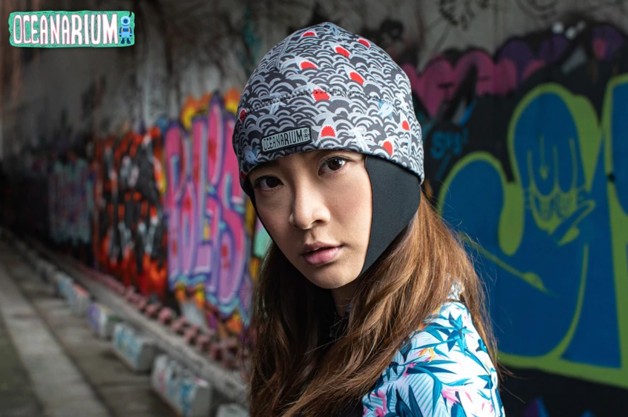 Oceanarium Neoprene Beanie Scuba Diving Hood