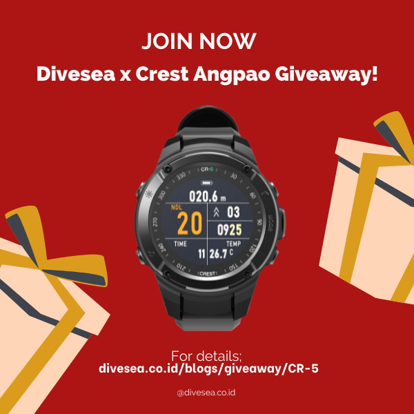 Divesea x Crest Angpao Giveaway CR-5 Dive & Sport Watch