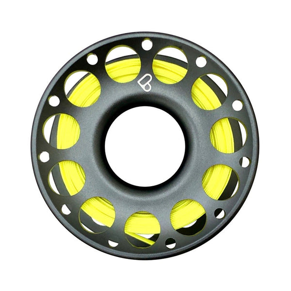 Crest Spool Aluminum Alloy 30m Spool with Stainless Steel Double Hook ...