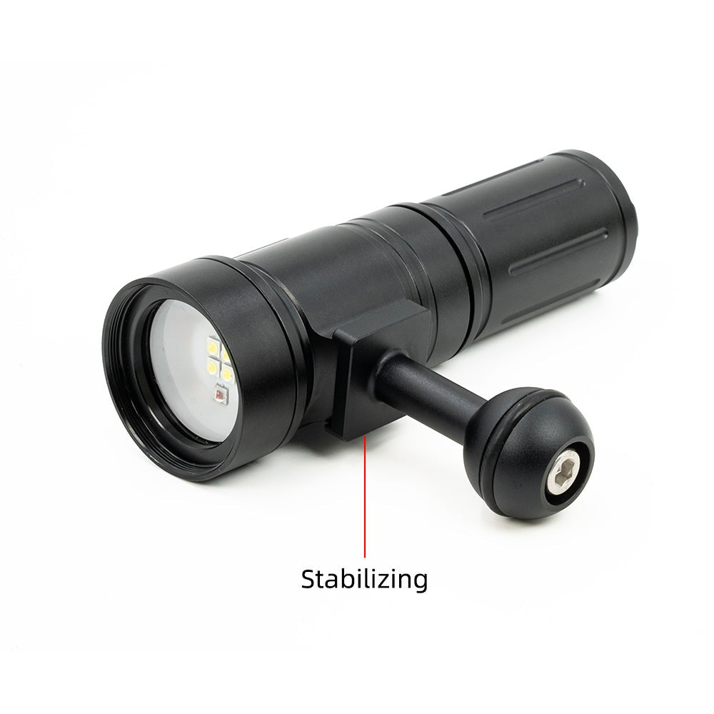 Divevolk SL20 Dive Light 2000 lumen PV22 for Underwater Photography