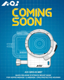 AOI QRS-02-MB7 Quick Release Mounting Base UWL-03 / UCL-03 for Gopro Mission 1 / Mission 1 Pro