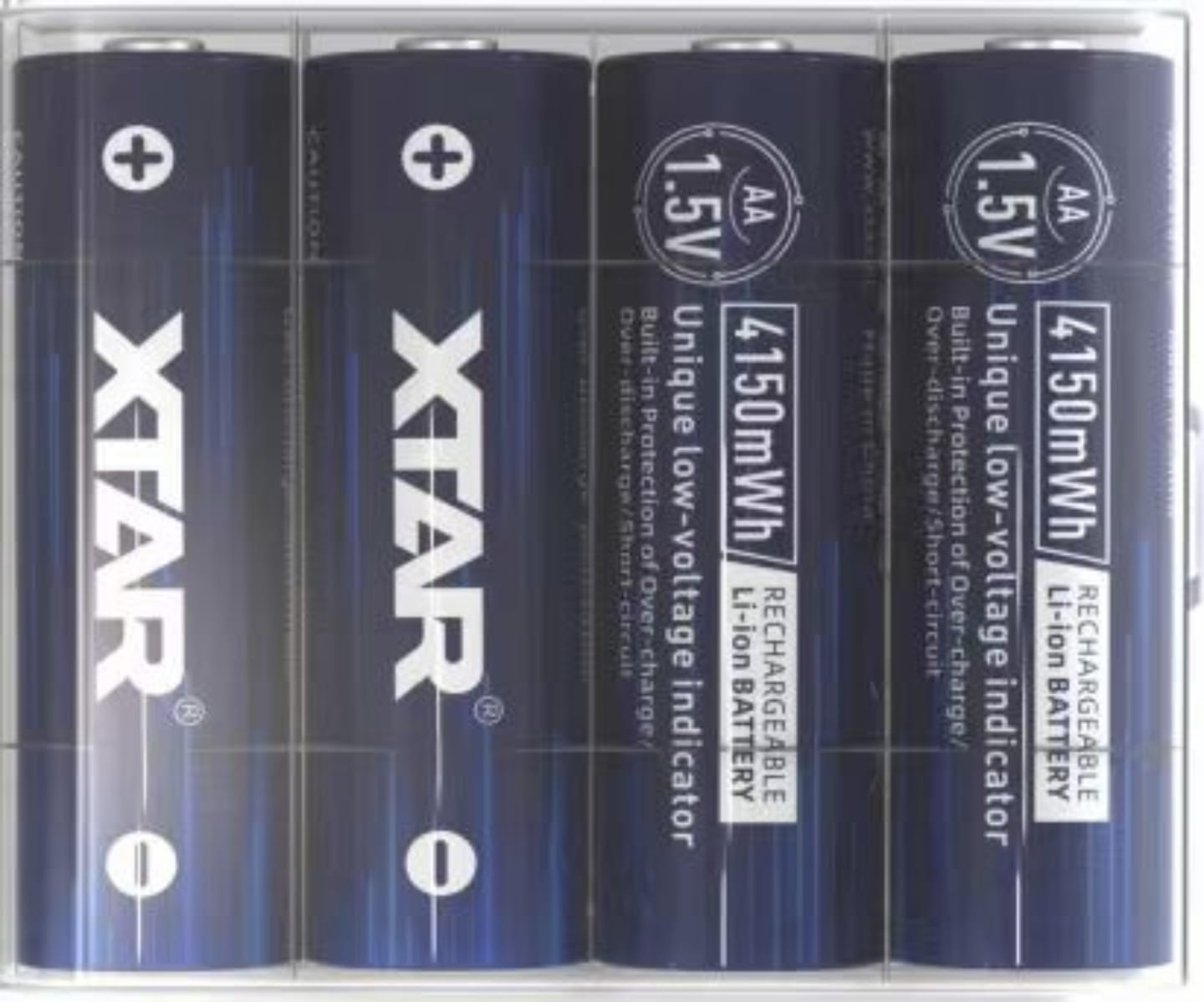 XTAR 1.5V AA 4150mWh Battery for INON Sea & Sea Strobe (4pcs batteries/pack)