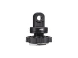 AOI CXM-YSM-01-BLK Cold Shoe Mount Base to YS Male Mount - 01 (Black Color)