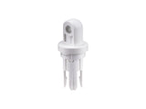 AOI QR11-YS-WHT Male Insert in YS Mount - White Color