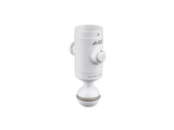 AOI QRS-11-BM-WHT Male Insert in Ball Mount - White Color