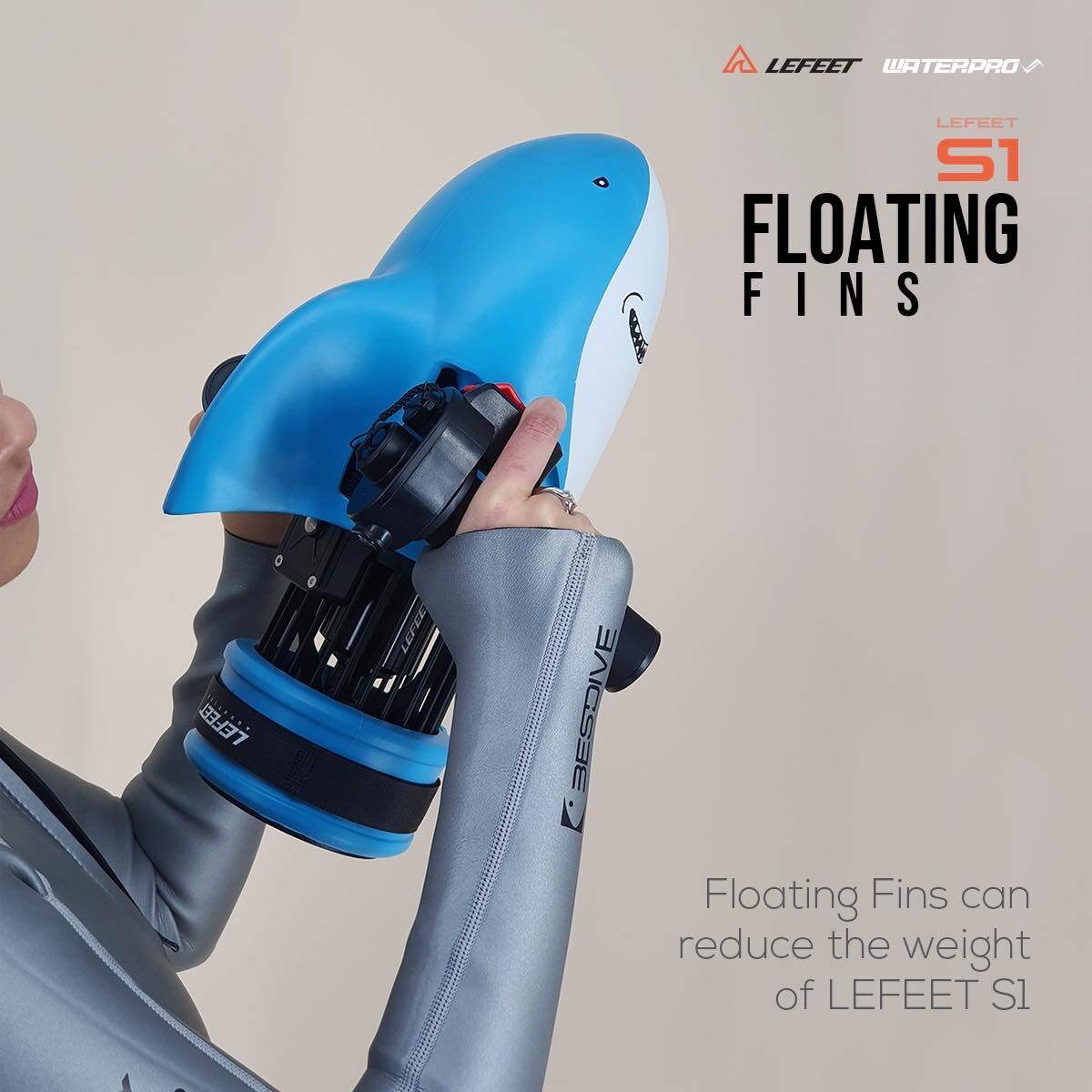 LEFEET Floating Fins