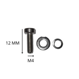 Diverig 316 Strainless Steel Screw & Spacer M4