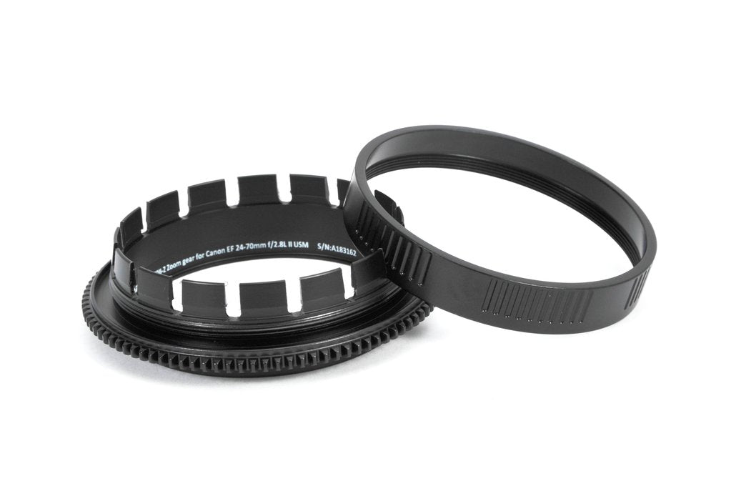 Nauticam C2470II-Z Zoom gear for Canon EF 24-70mm f/2.8L II USM