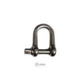 Diverig 25mm 316 Stainless Steel U-Bolt Shackle