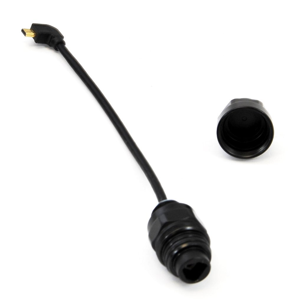 Nauticam HDMI bulkhead with integrated HDMI 1.4 cable and type D connector