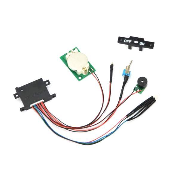 Nauticam Vacuum Detection/Moisture Alarm PCB set(incl. on/off switch and mount, buzzer, moisture sensor, CR2450 battery holder and 4 colour LED; 2pcs Panasonic CR 2450 batteries incl.)