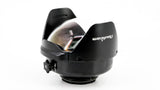Nauticam 0.57x Wide Angle Conversion Port - 2 (WACP-2) 140 Deg. FOV with Compatible 14mm Lenes (incl. float collar)