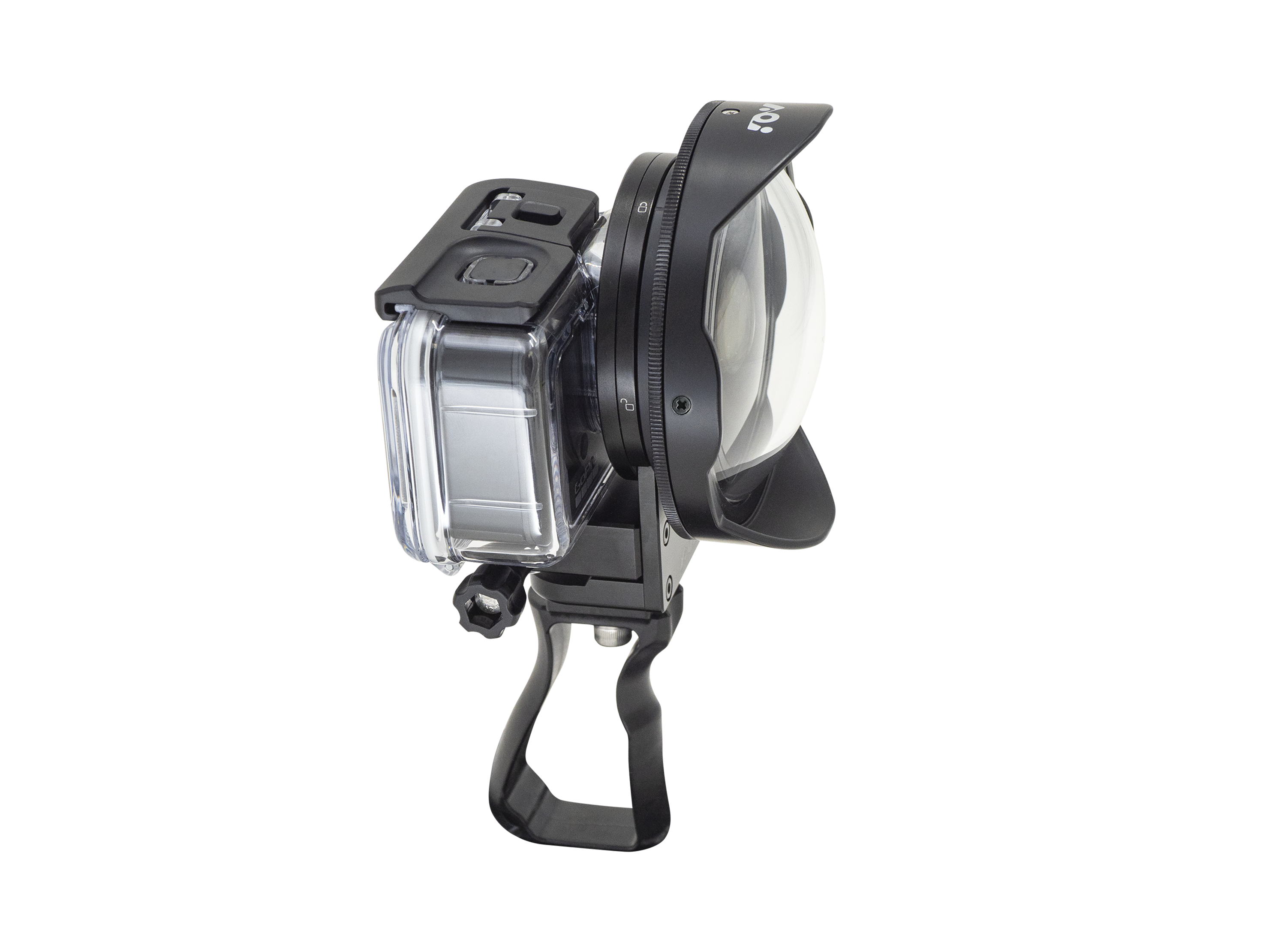 AOI UWL-03 Underwater 0.73X Wide Angle Conversion Lens for Action Camera & Phone