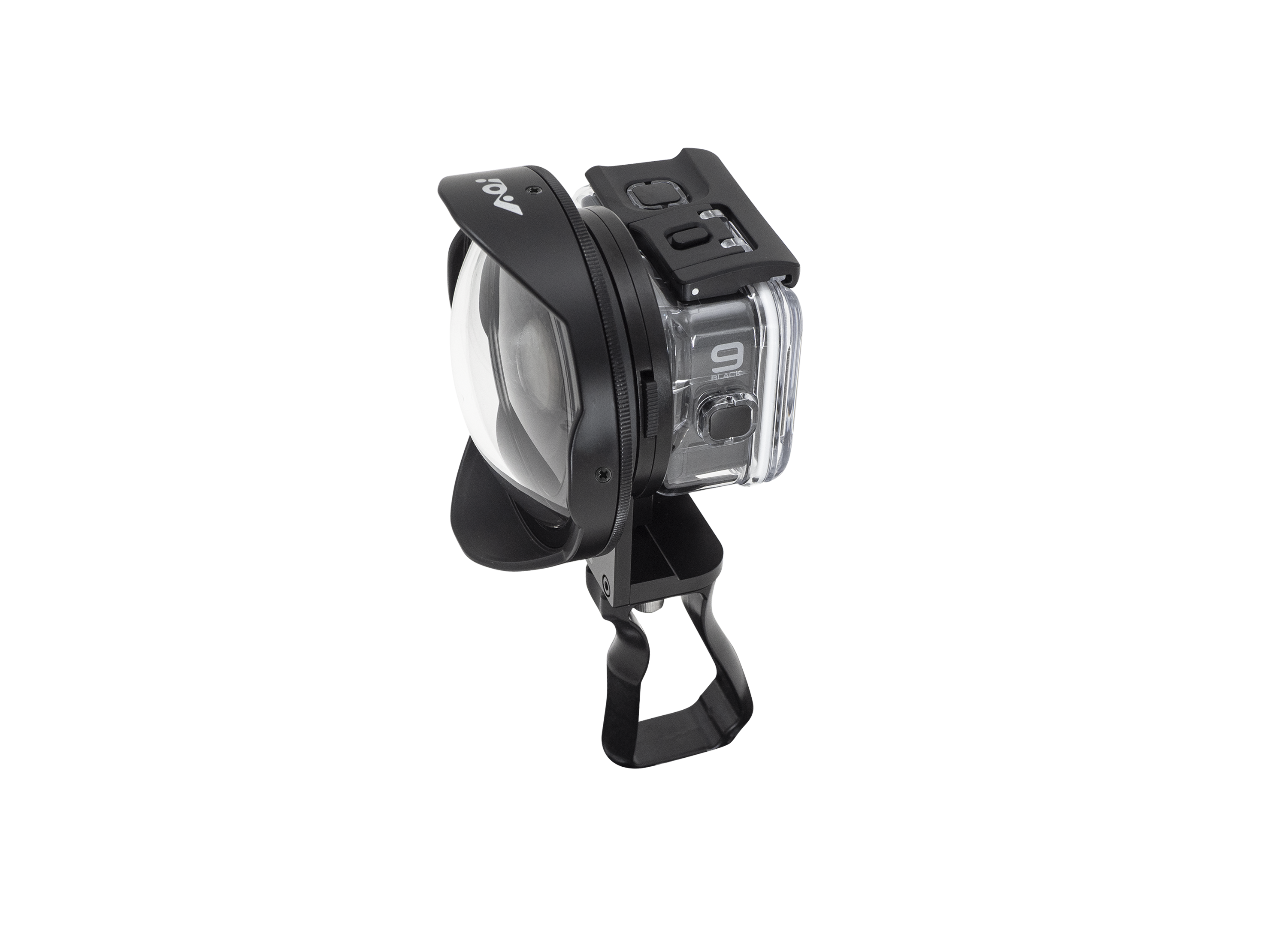 AOI UWL-03 Underwater 0.73X Wide Angle Conversion Lens for Action Camera & Phone