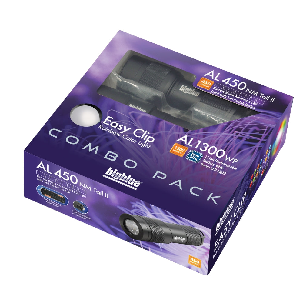 Bigblue Combo Pack: AL1300WP + AL450NT-II + Rainbow EZ Clip