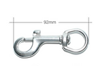 Diverig 92mm 316 Stainless Steel Single Ended / Single Head Hook