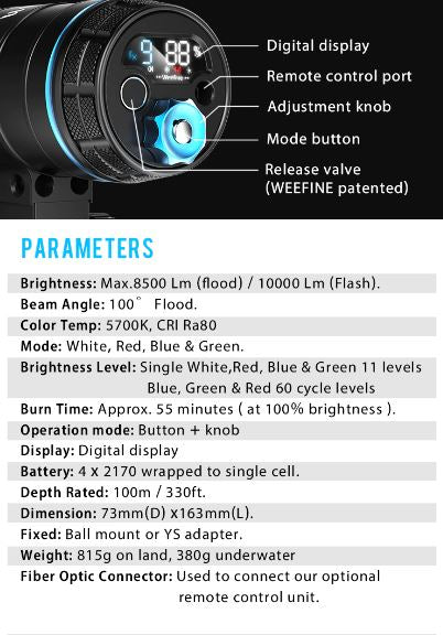 Weefine WF074 Smart Focus 10000