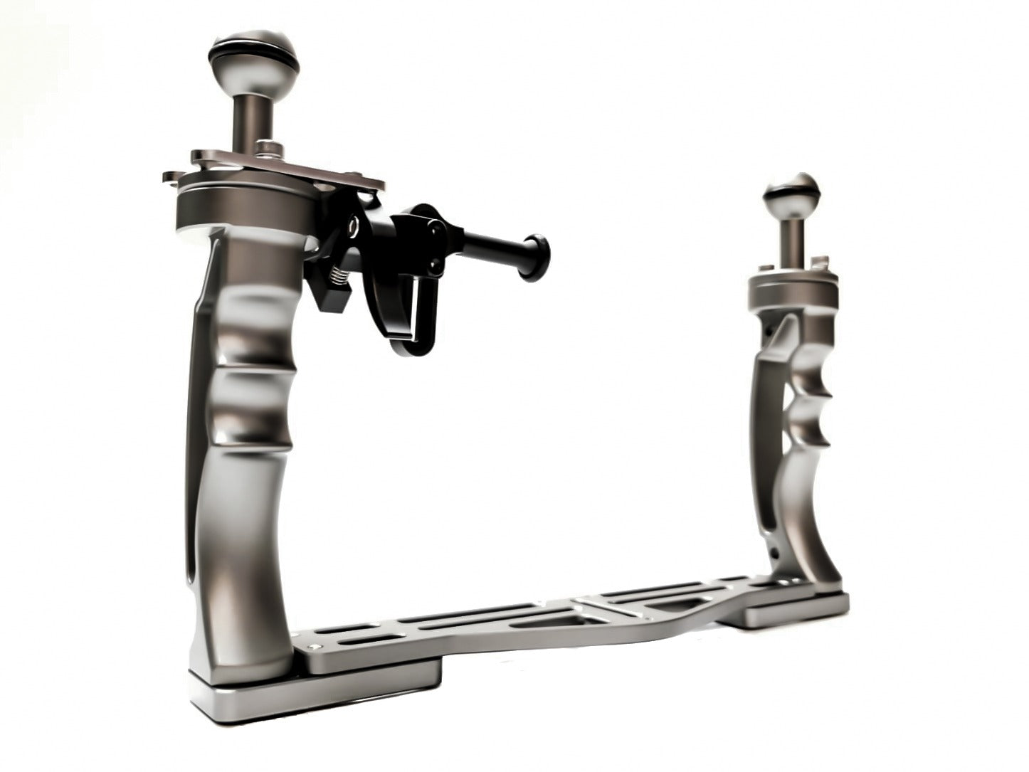 Diverig Tray Dual Handle Gun Metal  (22-28cm)