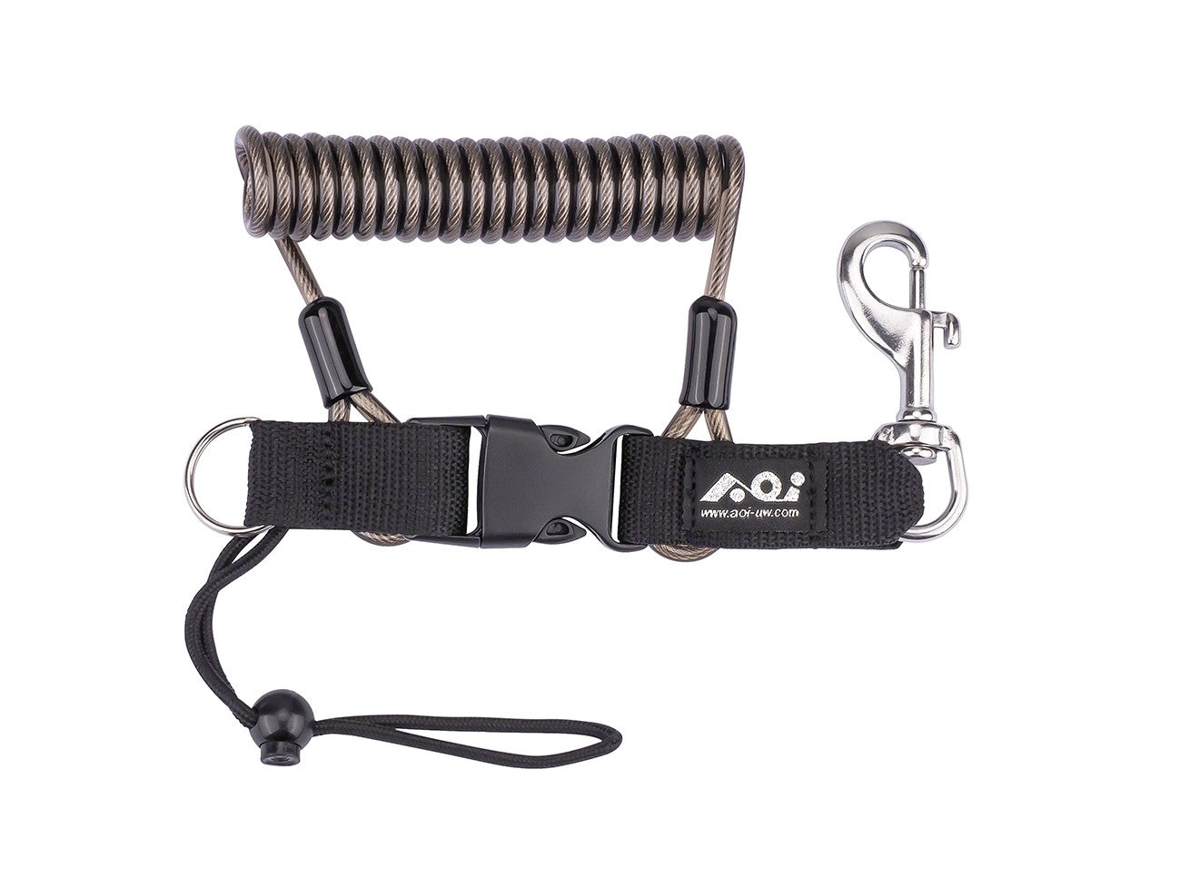 AOI LYD-02-BLK LYD-02-GRY Lanyard with Adjustable Loop Size
