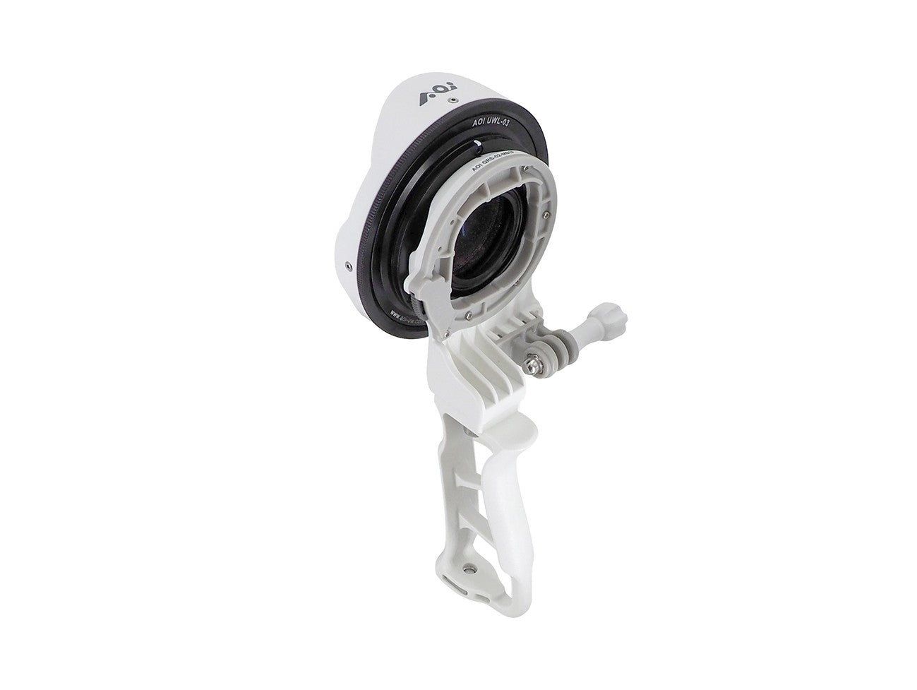 AOI QRS-02-MB1P Quick Release Mounting Base UWL-03 / UCL-03 for GOPRO HERO 5/6/7/8/9/10/11/12/13