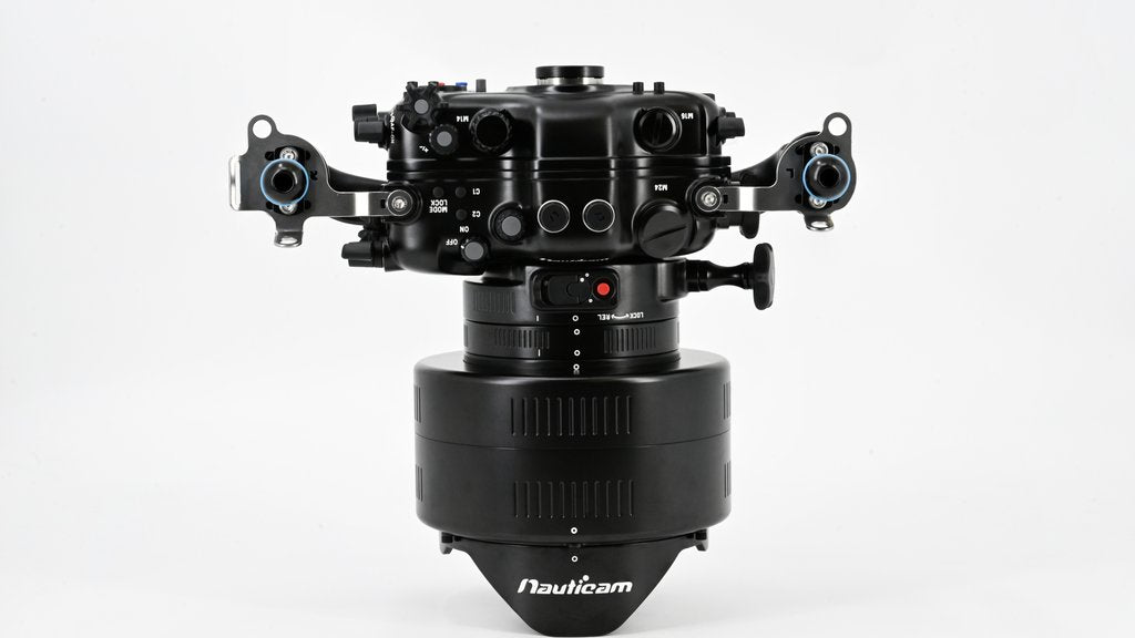 Nauticam N100 0.36x Wide Angle Conversion Port with Aluminium Float Collar (incl. N100 Extension ring 35).