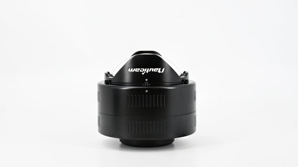 Nauticam N100 0.36x Wide Angle Conversion Port with Aluminium Float Collar (incl. N100 Extension ring 35).