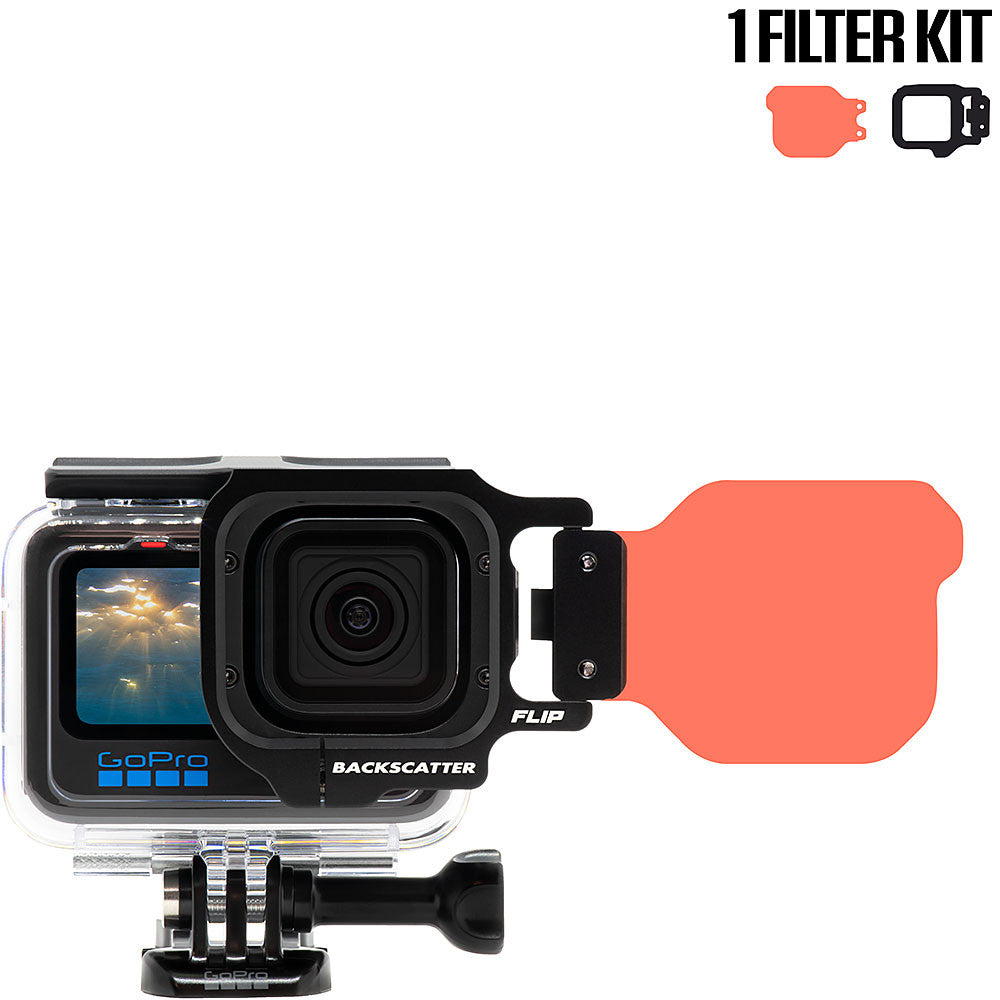 Backscatter FLIP11 One Filter Kit for GoPro HERO 5, 6, 7, 8, 9, 10, 11