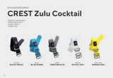 Crest CR-4 Zulu Strap White/Grey/Yellow/ Blue/Black